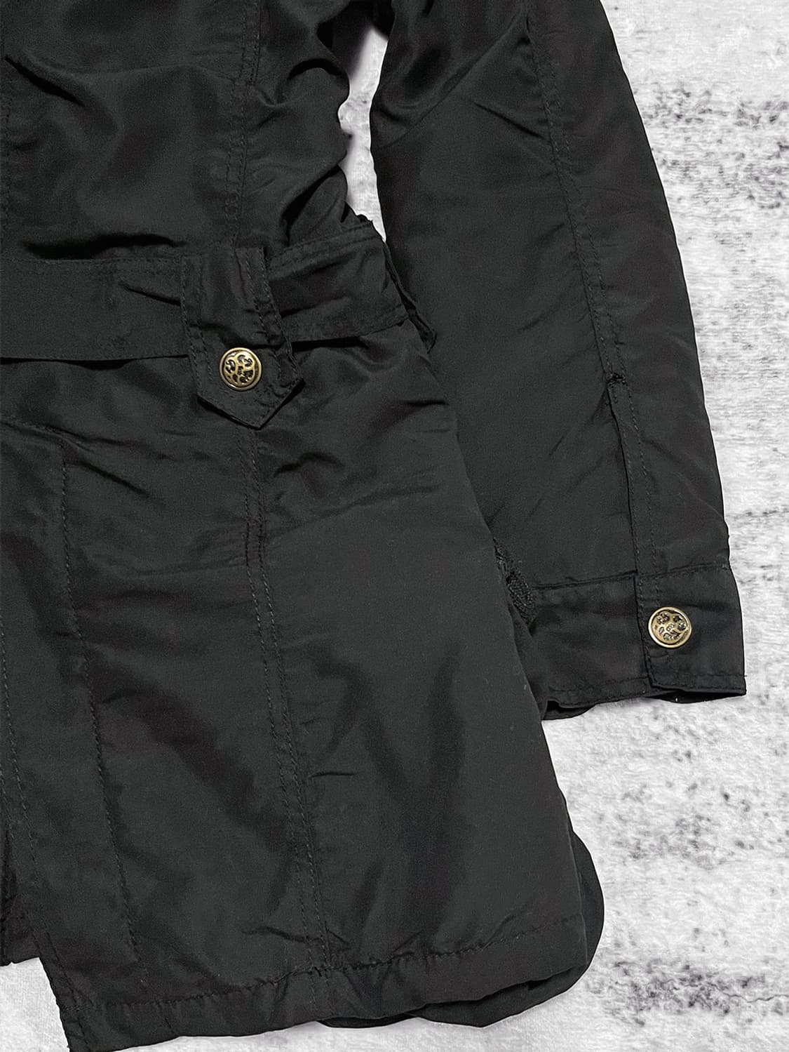 bold gothic button padded coat  상품이미지6