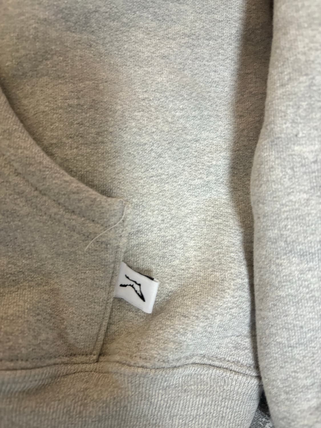 아킴보클럽 집업후디 헤더그레이 L 상품이미지3