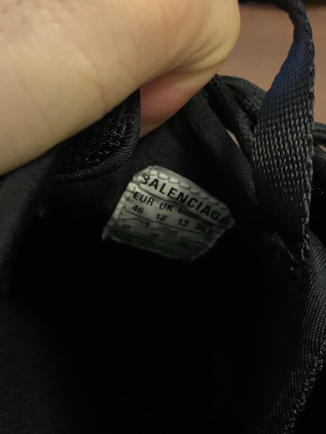 발렌시아가 타이렉스 블랙 상품이미지3