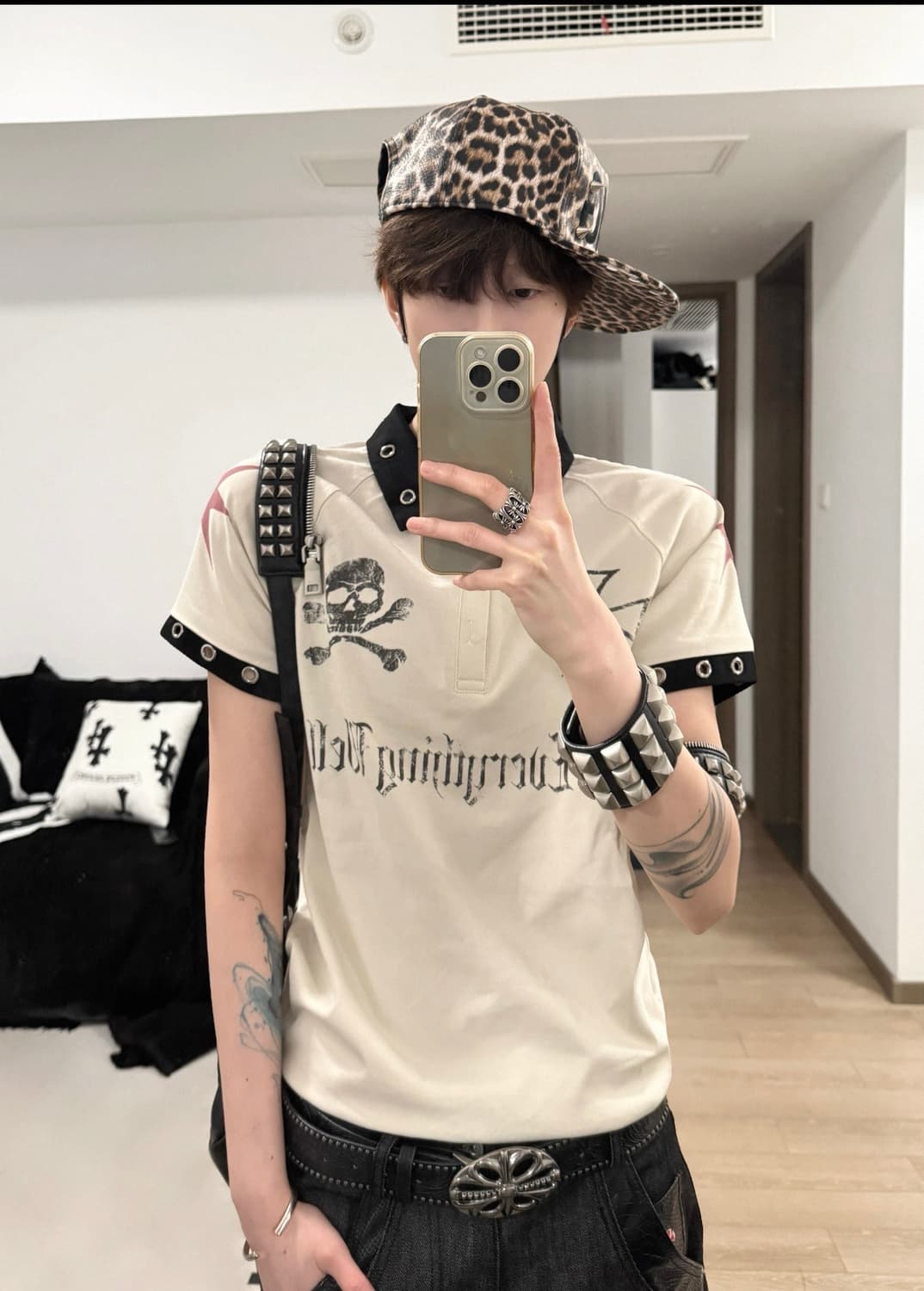 Union Jack Embroidery Heavyweight Polo 상품이미지1