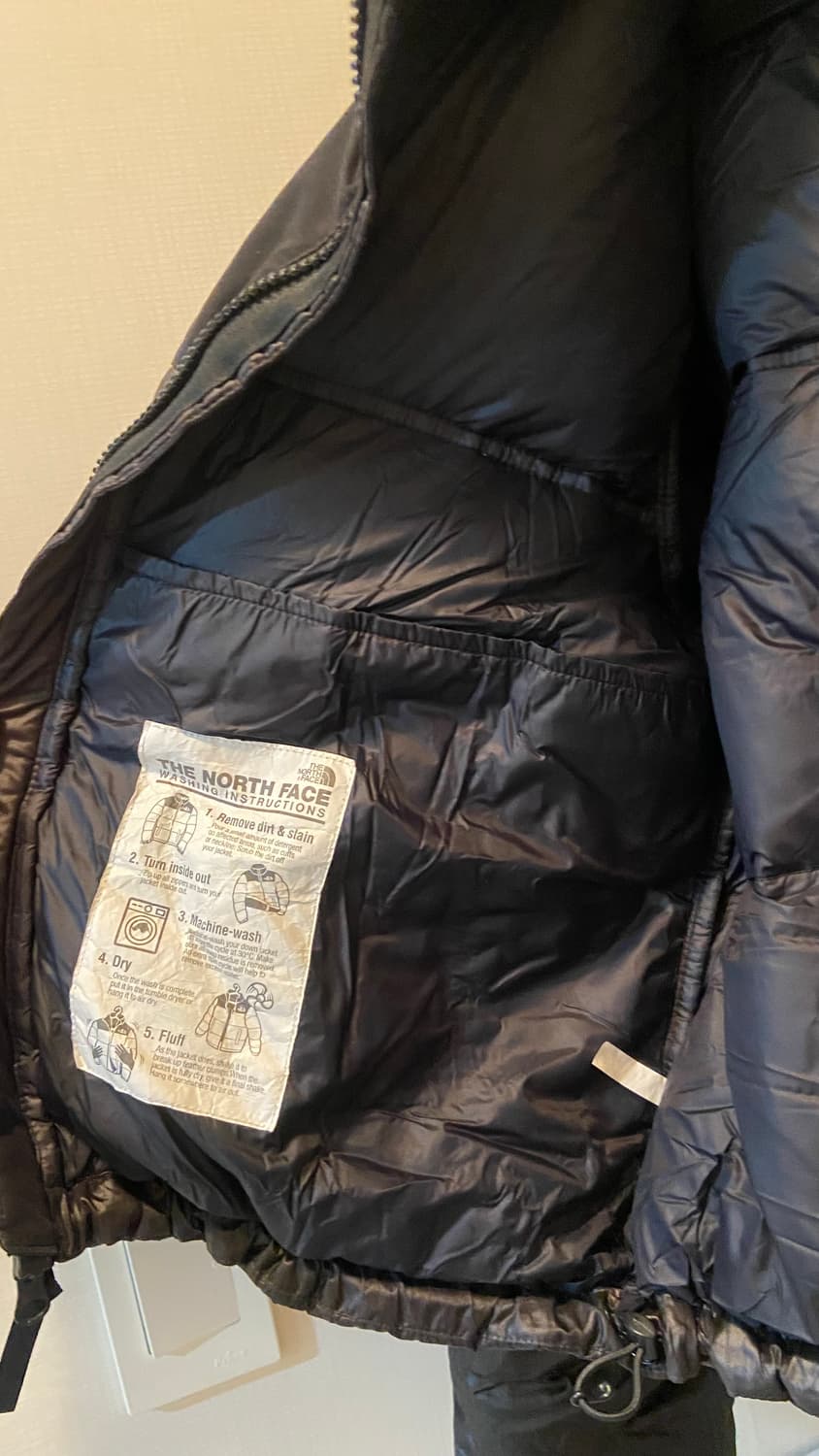 (W) 노스페이스 화이트 라벨 노벨티 눕시 다운 자켓 블랙 S 상품이미지6