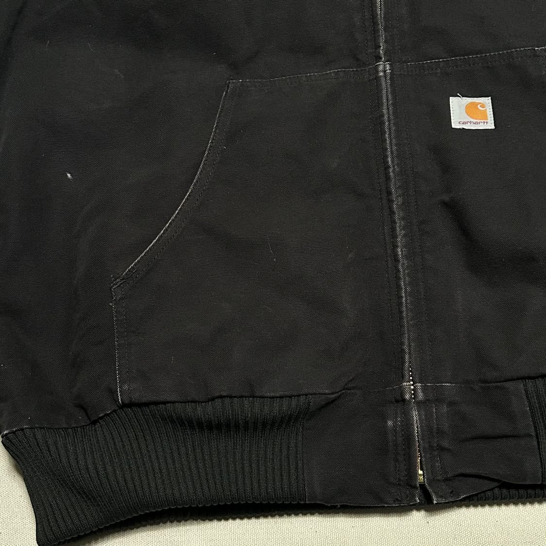 XL 칼하트 액티브 블랙 후드 자켓 상품이미지6