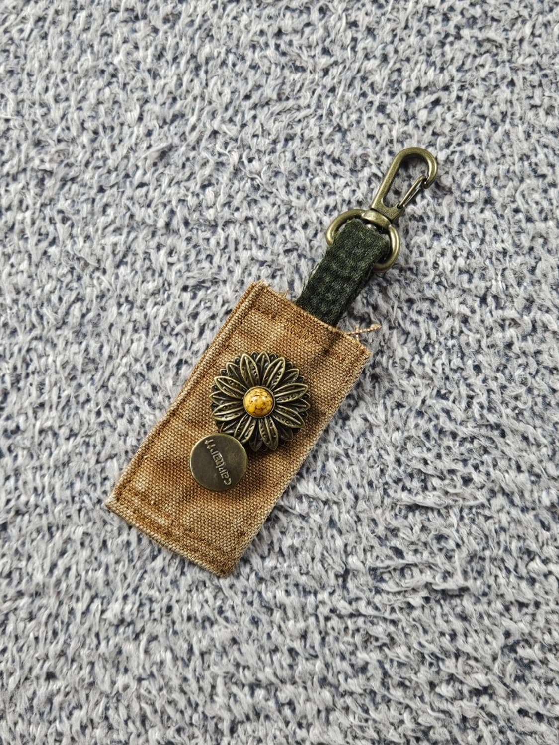 칼하트 버튼 핸드메이드 커스텀 카라비너 키링 ( OS ) / 10888 상품이미지2