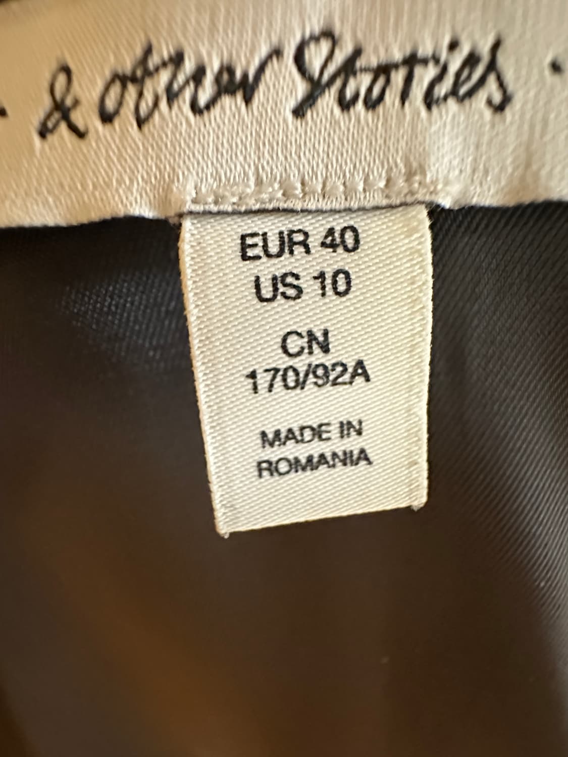 앤아더스토리즈 (& Other Stories) 발마칸 울 코트 EUR 4 상품이미지5