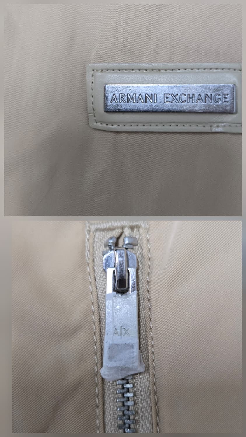 아르마니 익스체인지(Armani Exchange)베이지 봄버 재킷 상품이미지5