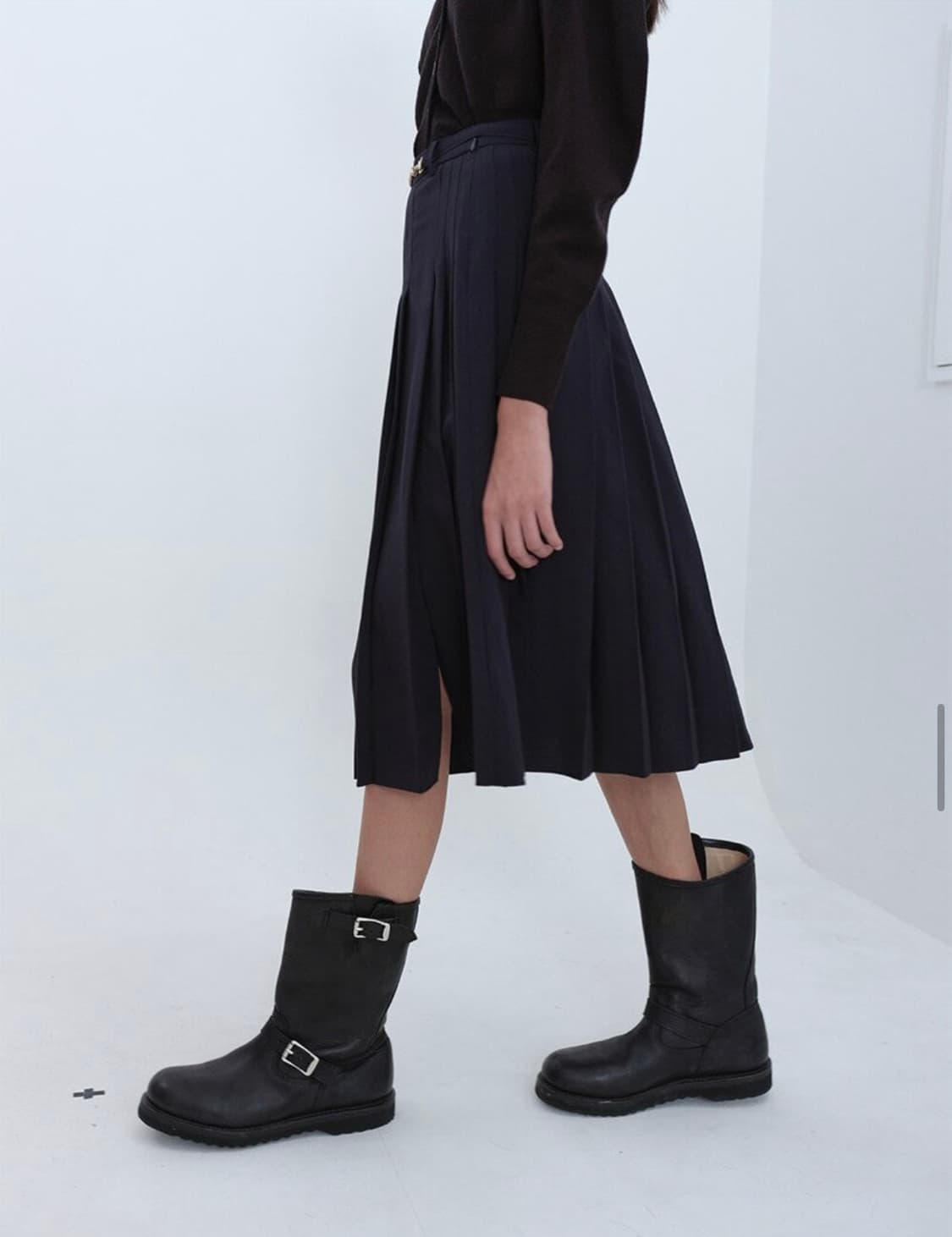 Ahwe 아위 wool pleated skirt 상품이미지4