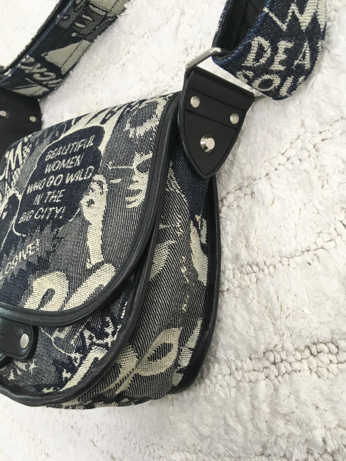 히스테릭글래머 데님 크로스/숄더 2way bag 상품이미지4