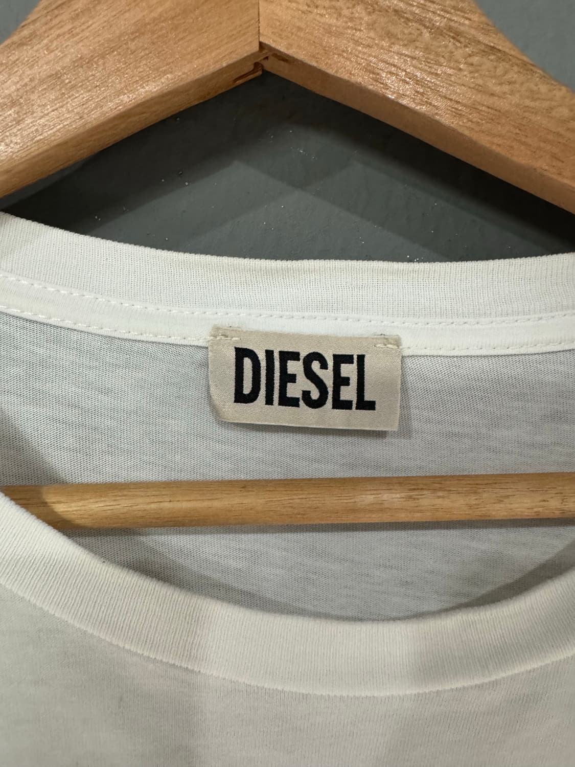 Diesel 디젤 로고 반팔티셔츠  상품이미지5
