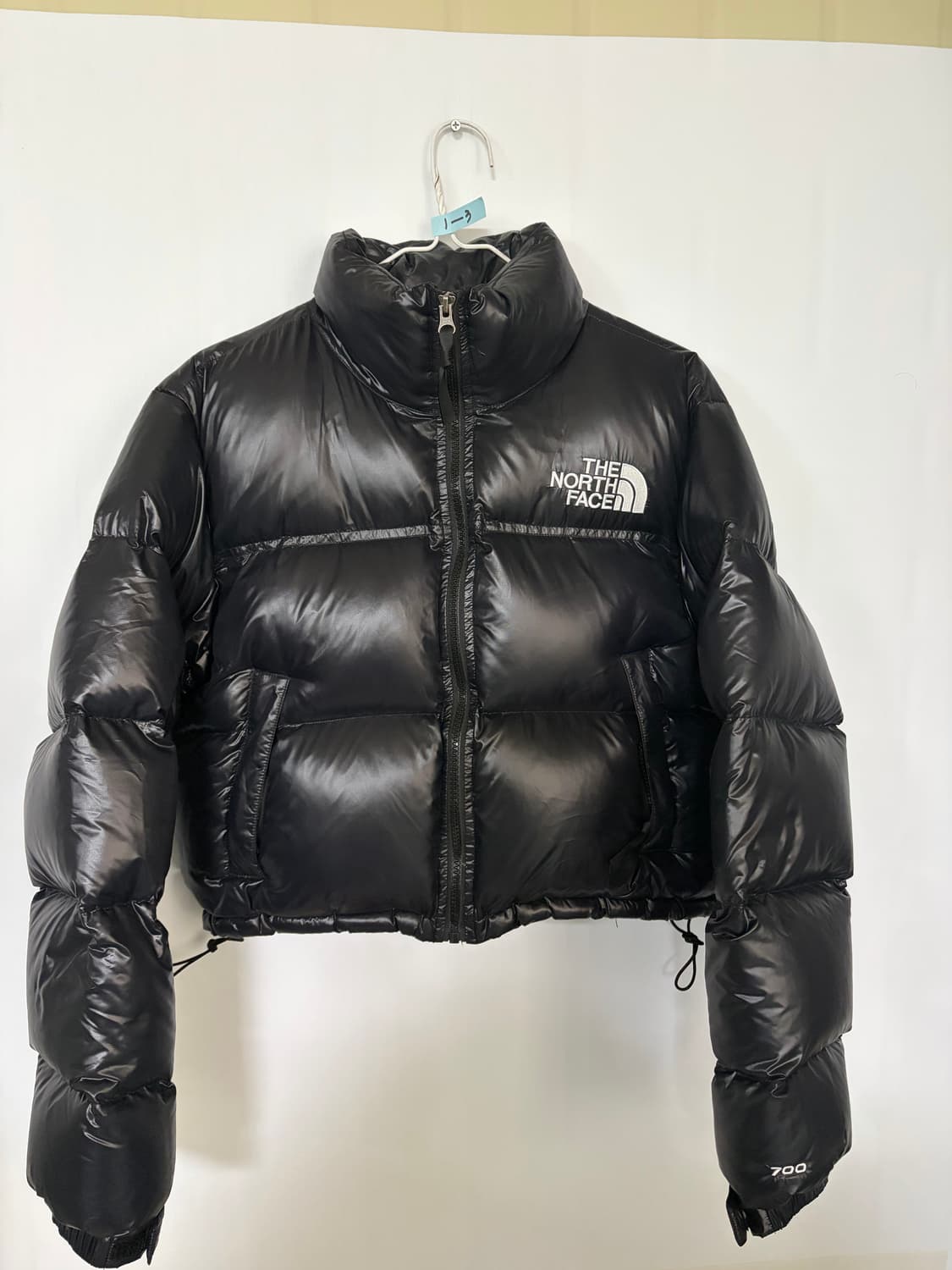 노스페이스 눕시 700 여성 숏패딩 블랙 L 상품이미지1