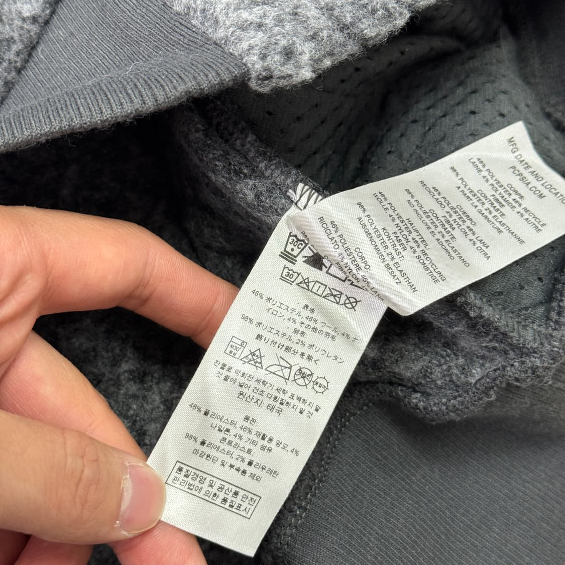  파타고니아 울리스터 차콜 플리스 자켓 M 상품이미지7