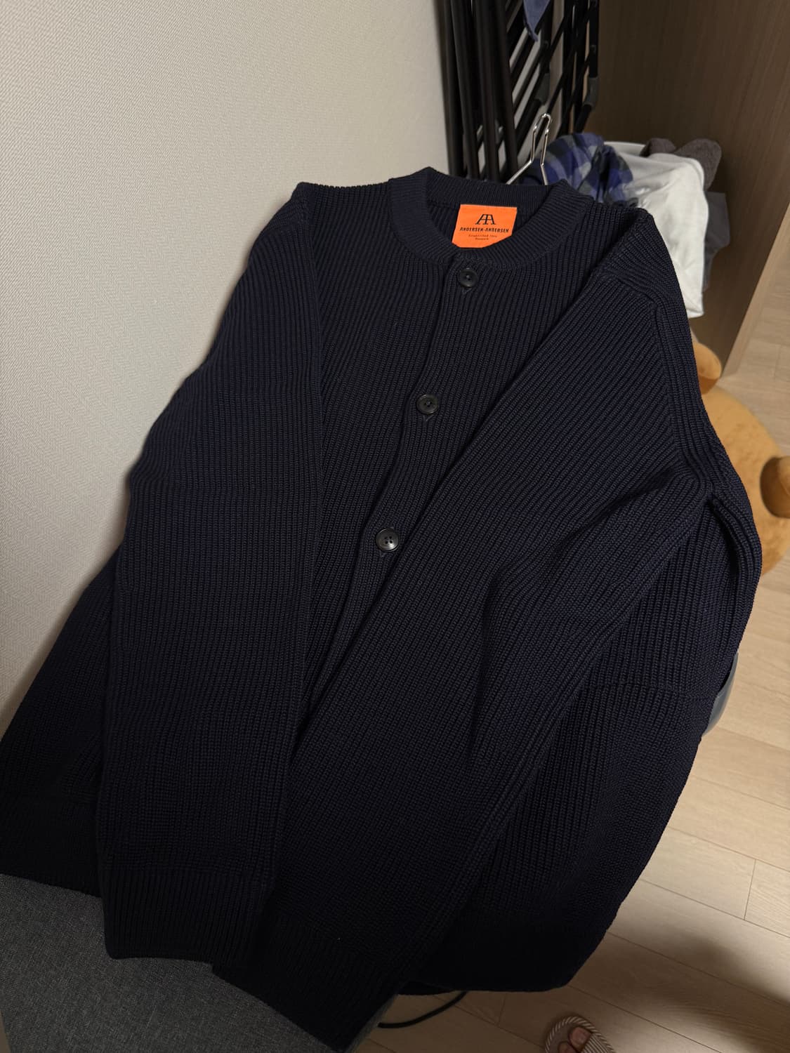 안데르센안데르센 스키퍼 자켓 (네이비) 상품이미지1