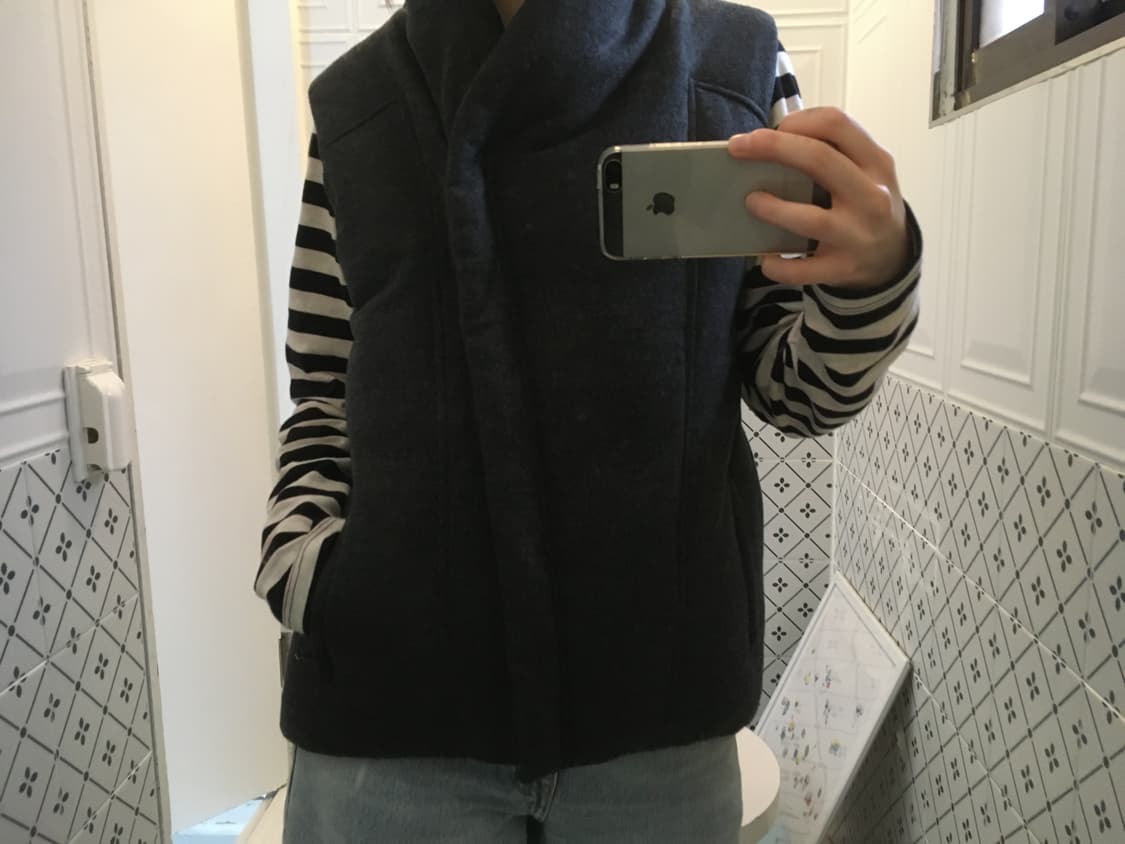 Helmut lang leather vest padding set 상품이미지8