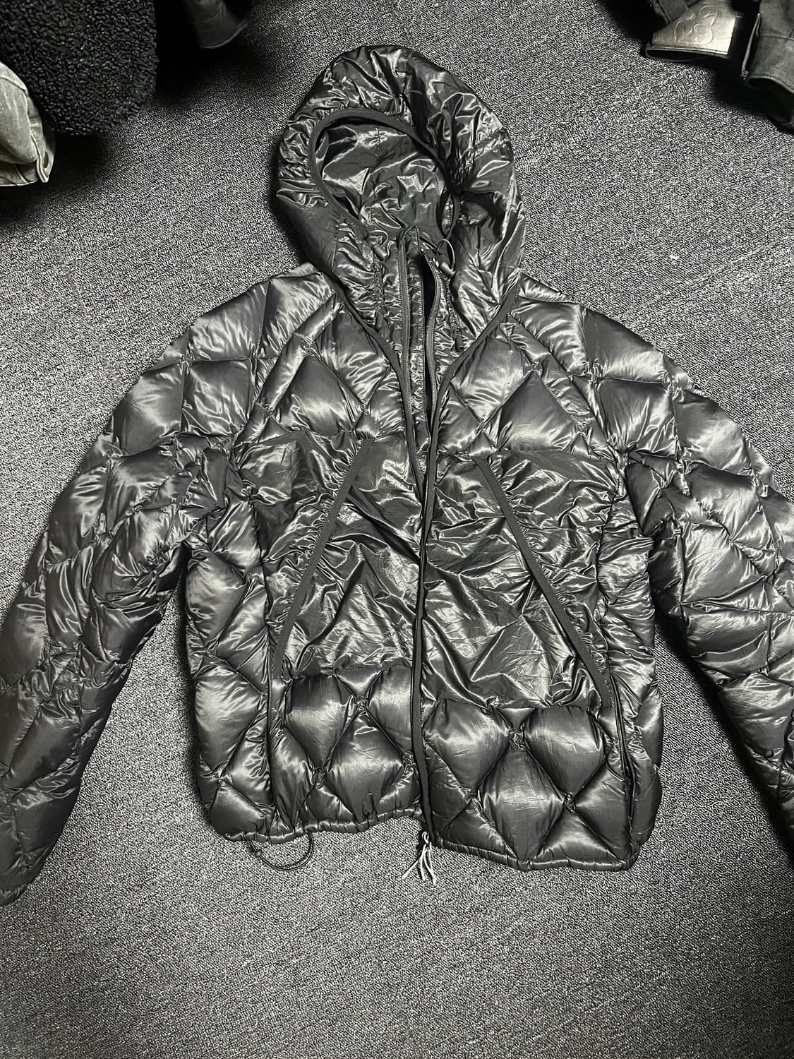 로아 라이트 다운 자켓 블랙 L 상품이미지1