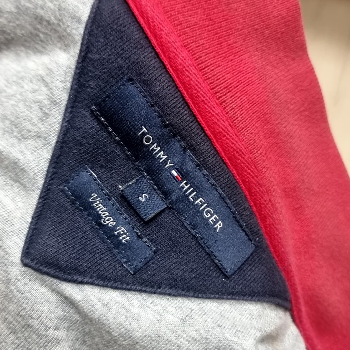 빈티지스타일 타미힐피거 네이비 블루종 자켓(95) 상품이미지9