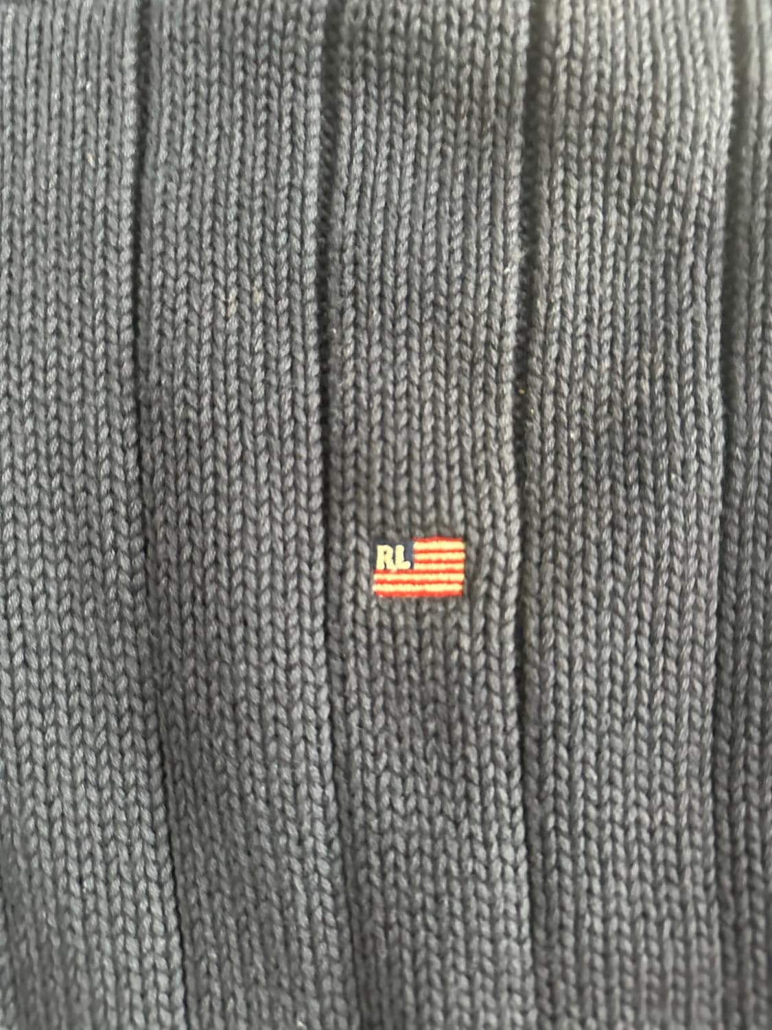 폴로 진스 하프집업 니트 네이비 상품이미지5