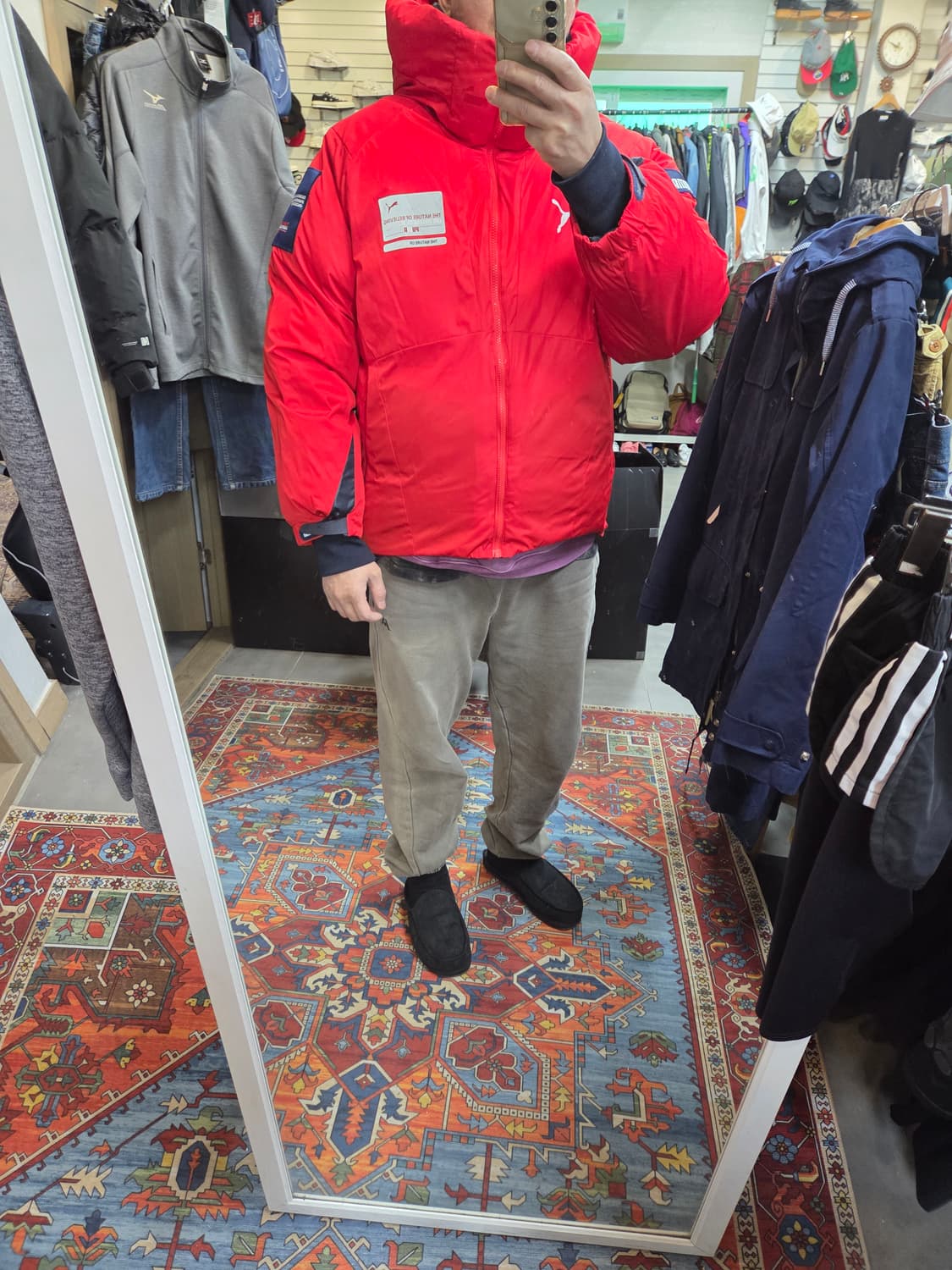 Puma 푸마 대장급 패딩 180 대략 xl 상품이미지8