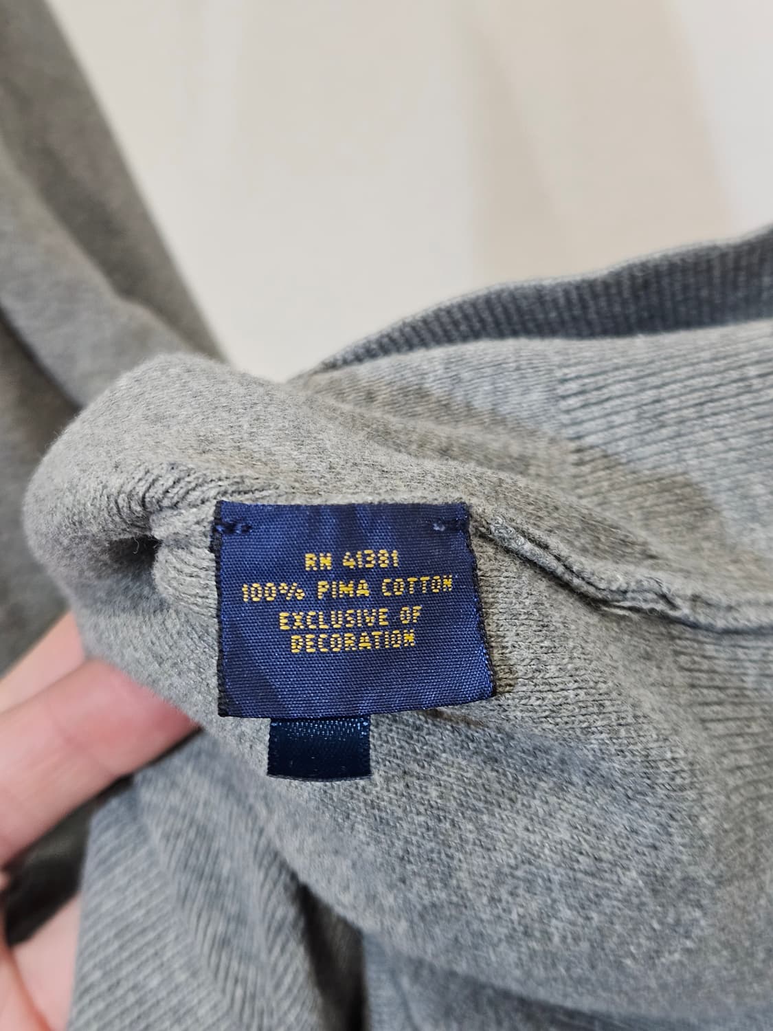 폴로랄프로렌 브이넥 니트 상품이미지4