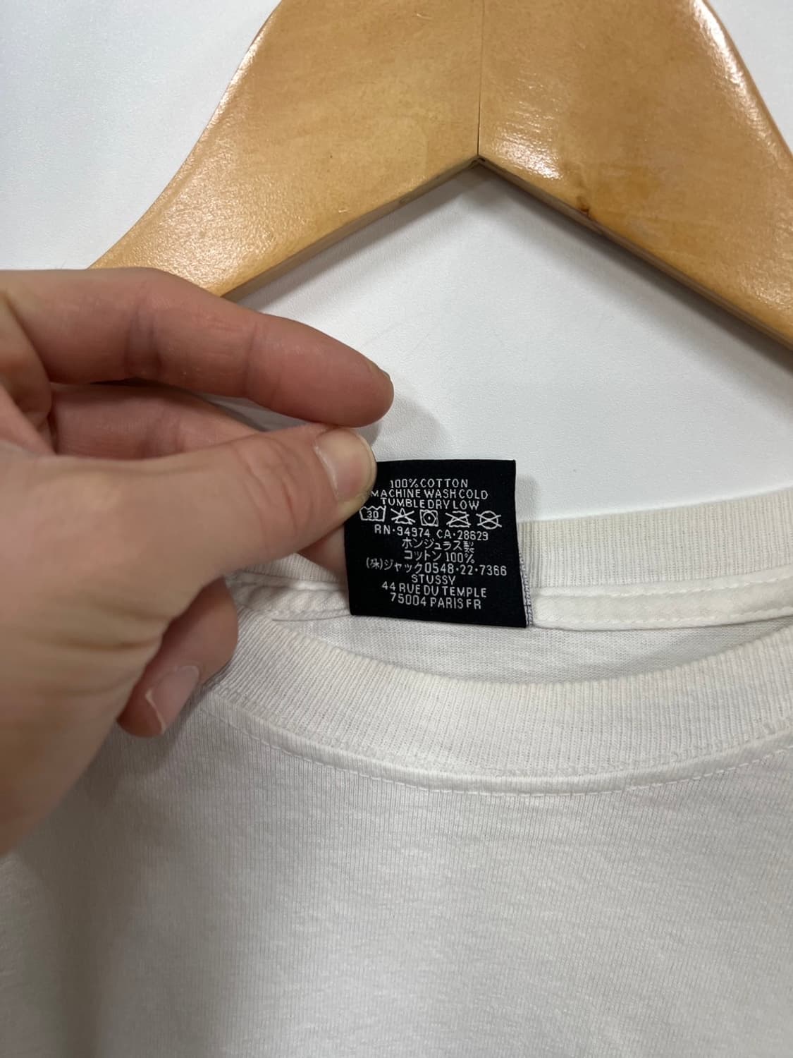 스투시 아워레가시 워크샵 빅사이즈 반팔 티셔츠 상품이미지7