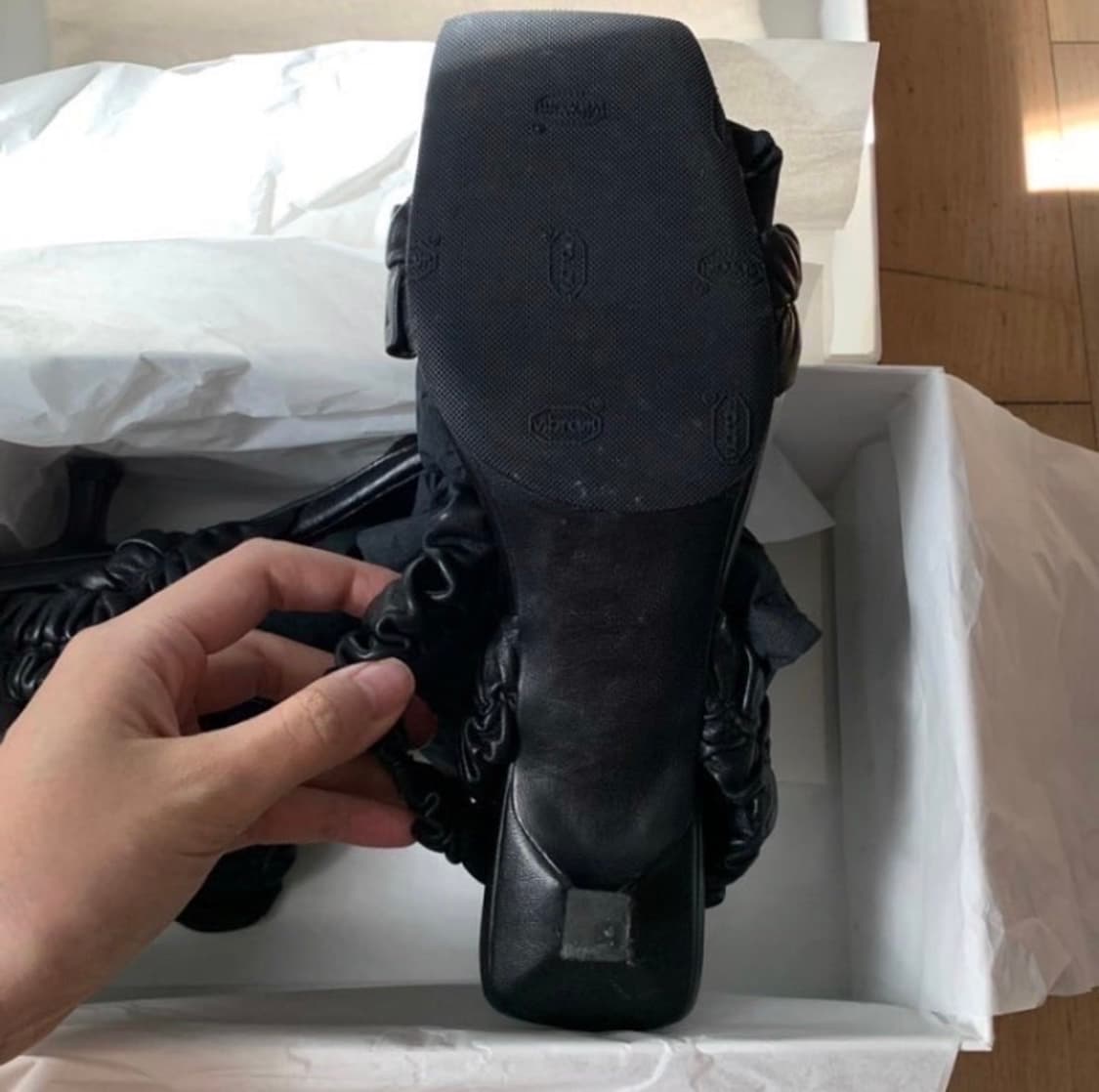 KHAITE, Lexington Heel Sandal (37.5) 상품이미지4