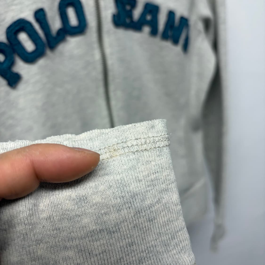 폴로 진스 아치로고 후드집업 상품이미지7