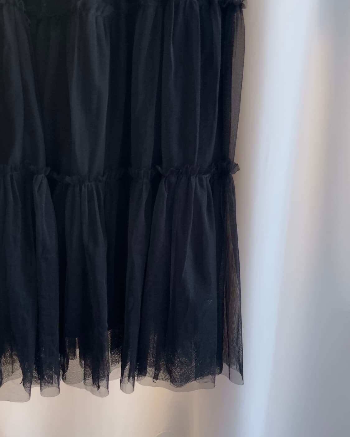 [INGNI] black lace layers skirt 상품이미지8