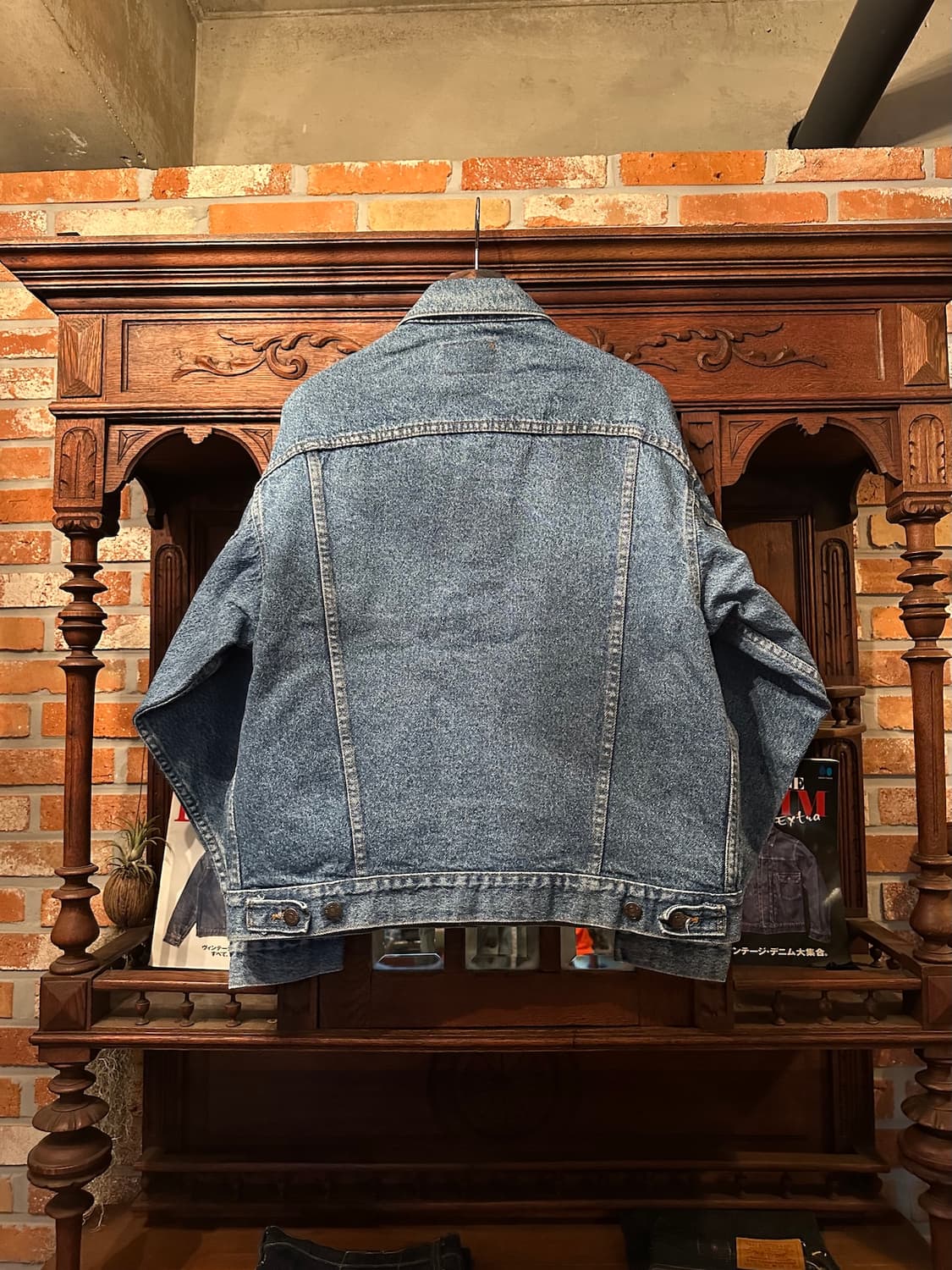 90s USA 빈티지 리바이스 70507 3세대 데님 트러커 자켓 상품이미지5