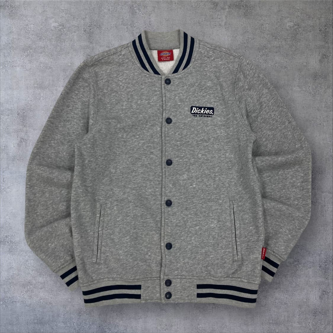 디키즈 스몰 로고 그레이 코튼 코치 자켓 상품이미지1