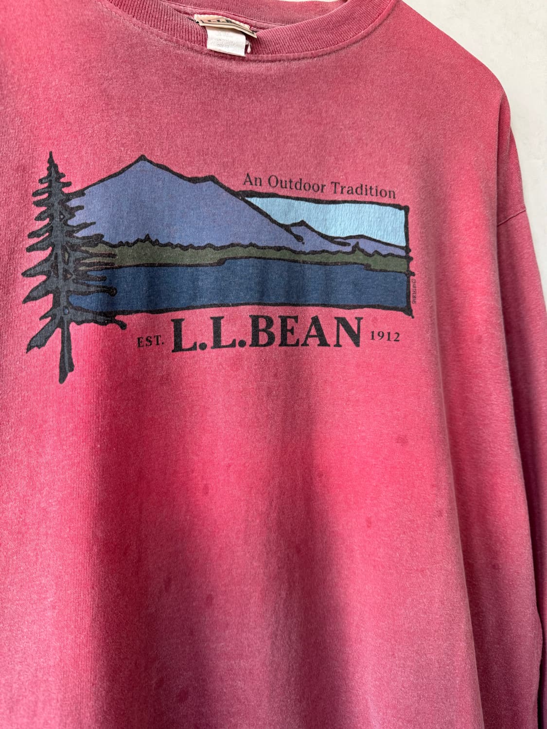 90s 엘엘빈 롱슬리브 티셔츠 상품이미지4