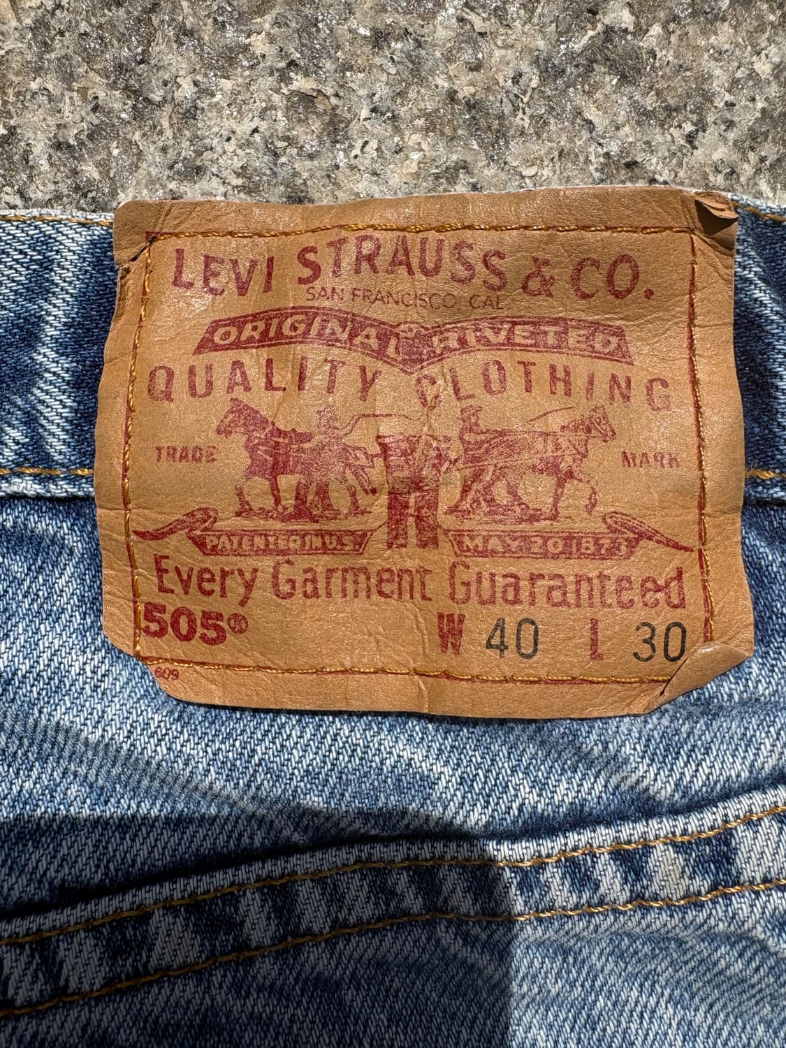 Early 00s 리바이스 505 데님팬츠 상품이미지8