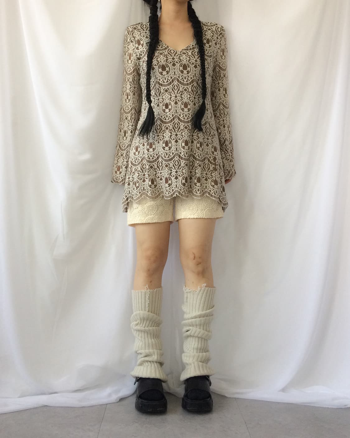 Ornament pattern onepiece 상품이미지7