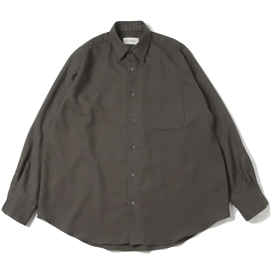 마카웨어 24fw Comfort Fit Shirt Olive 상품이미지7