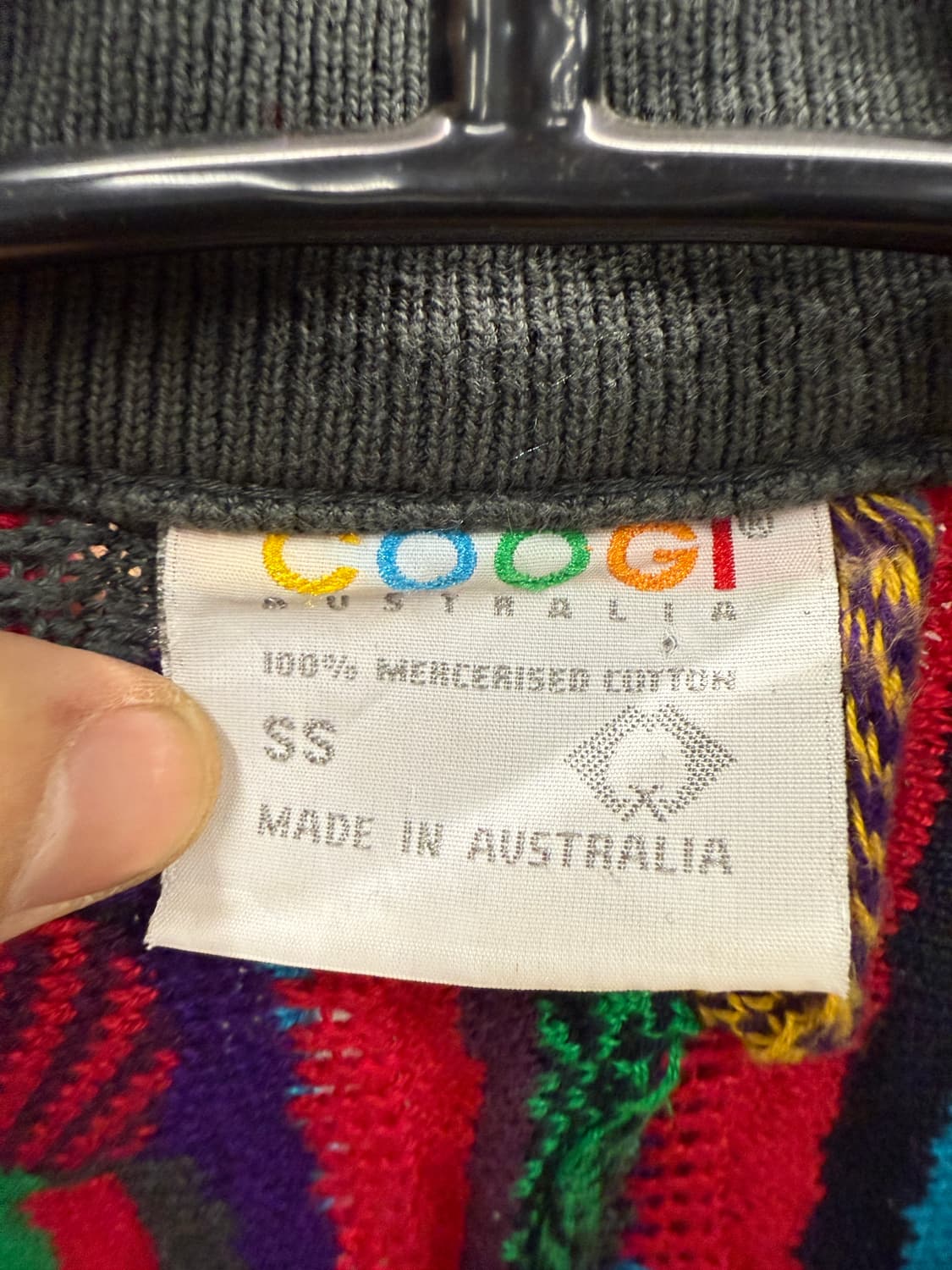 빈티지 쿠지 Coogi 케이블 가디건 SS 상품이미지4