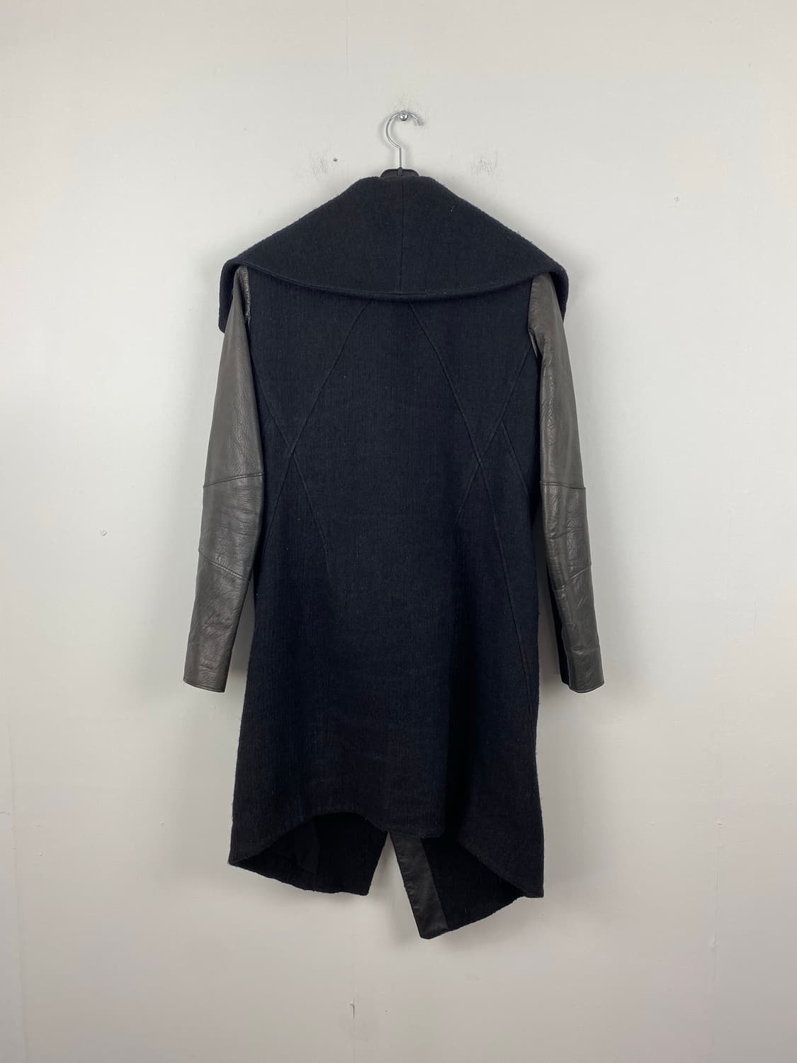 Helmut Lang 헬무트 랭 숄카라 레더 코트 자켓 S 상품이미지2