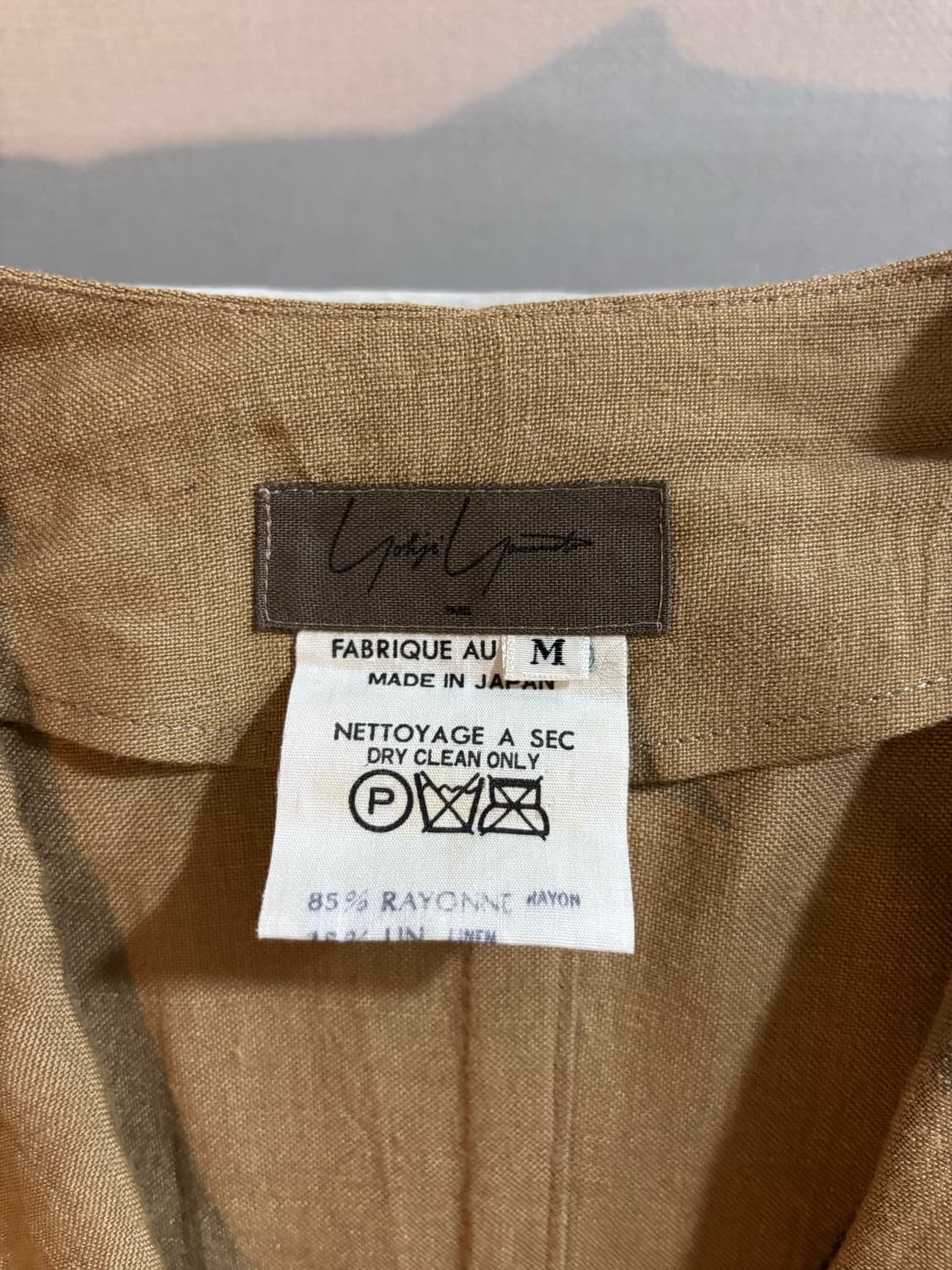 Yohji Yamamoto Linen Jacket 요지야마모토 린넨자켓 상품이미지6