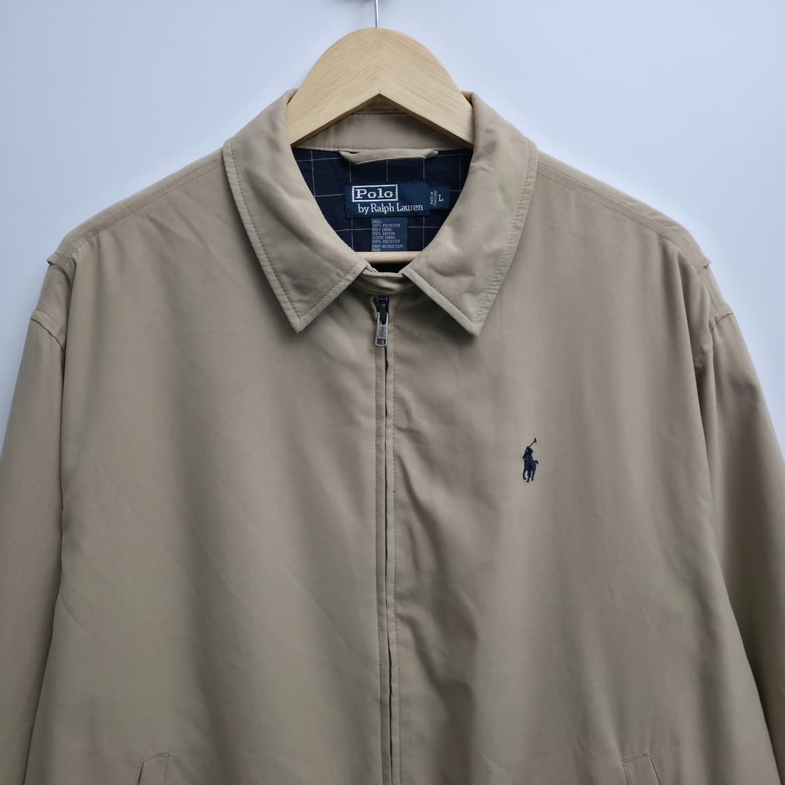 [L] 폴로 랄프로렌 폴리쉘 바이스윙 자켓 베이지 상품이미지2
