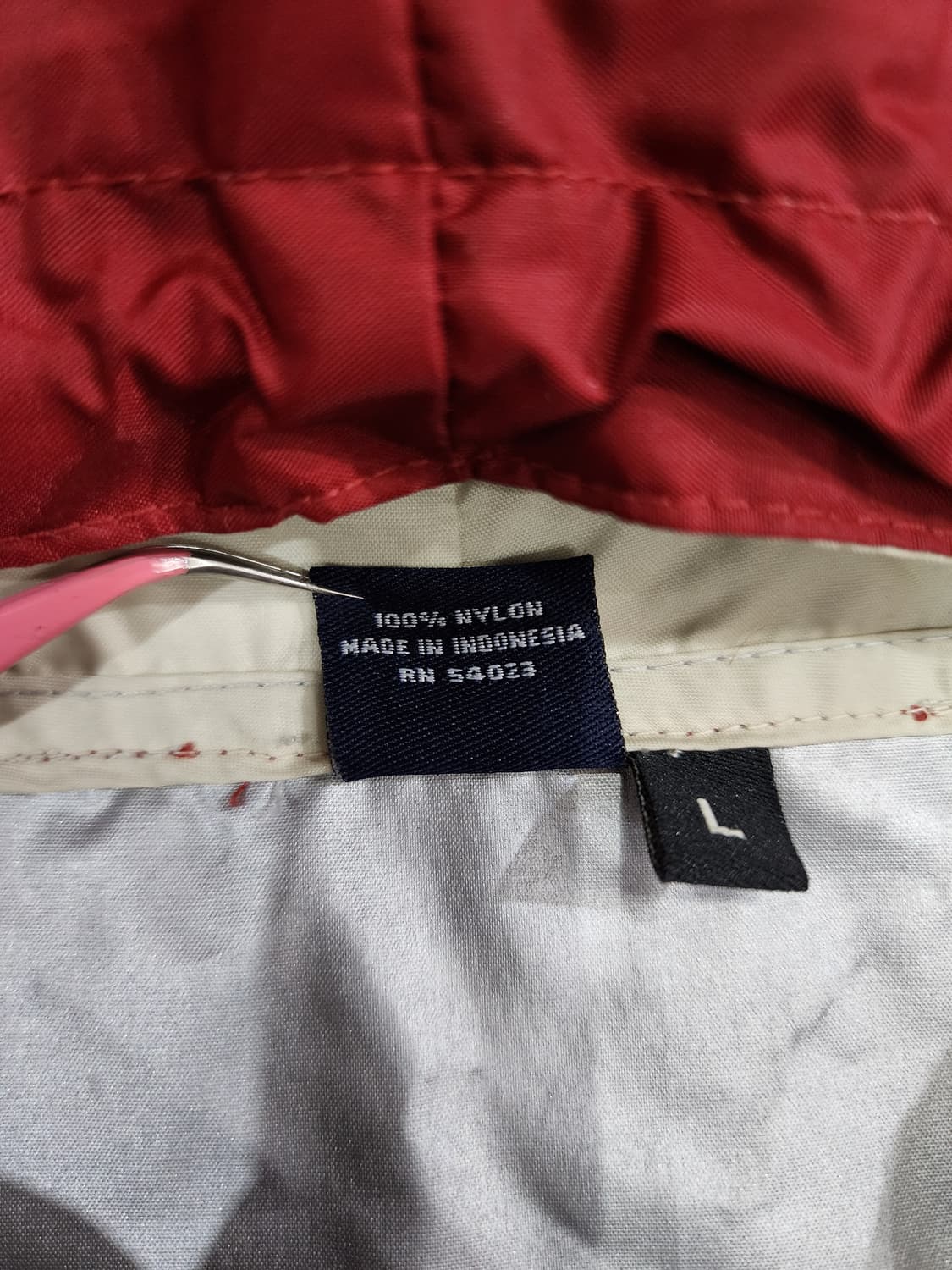 GAP 갭 90s 풀오버 나일론 하프집업 아노락 L 상품이미지7