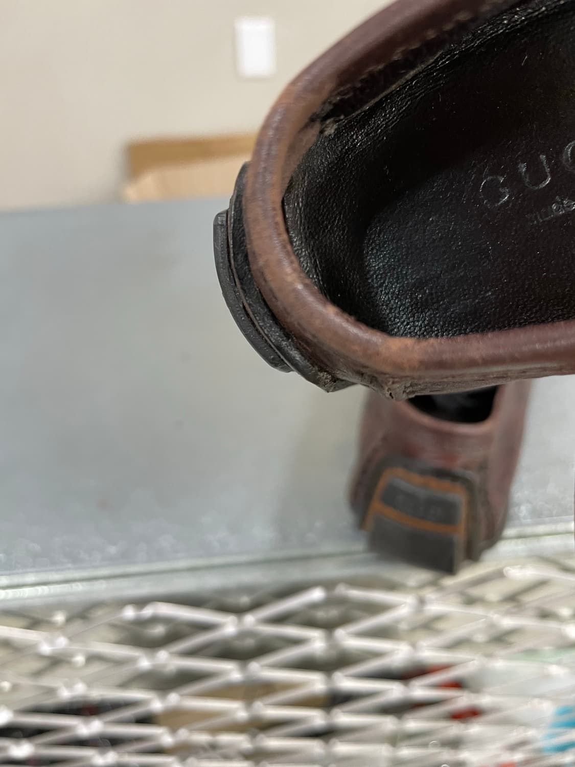 구찌 레더 홀스빗 모카신 37 상품이미지10