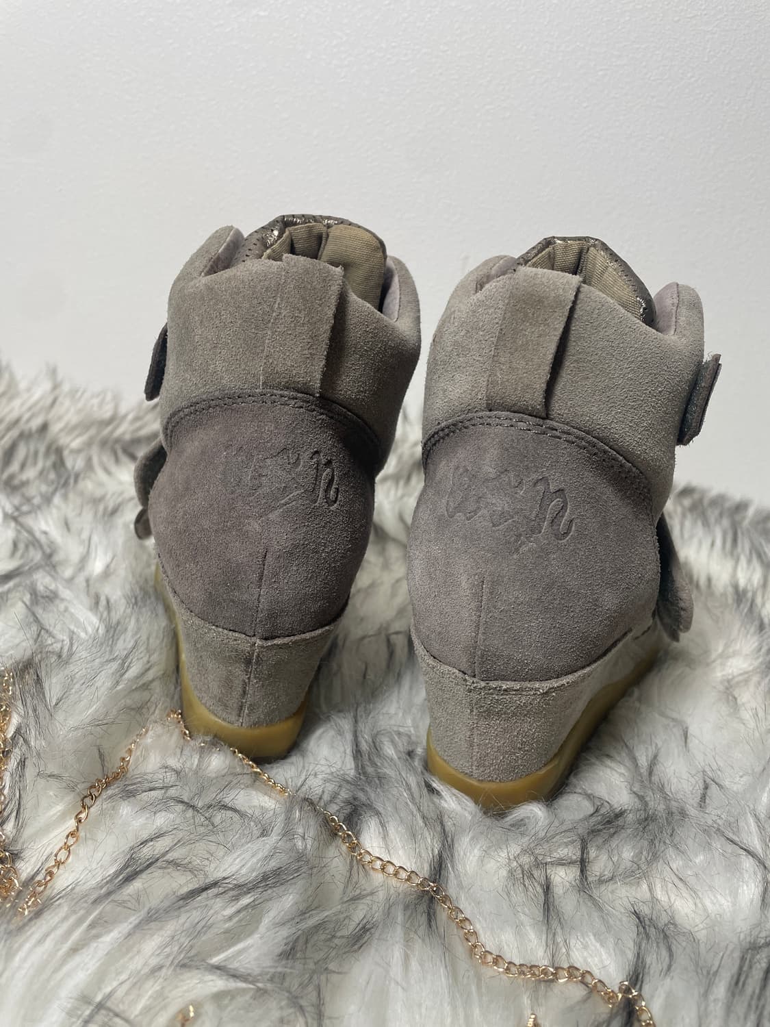 Ash 아쉬 메탈릭 웨지힐 스니커즈 상품이미지6