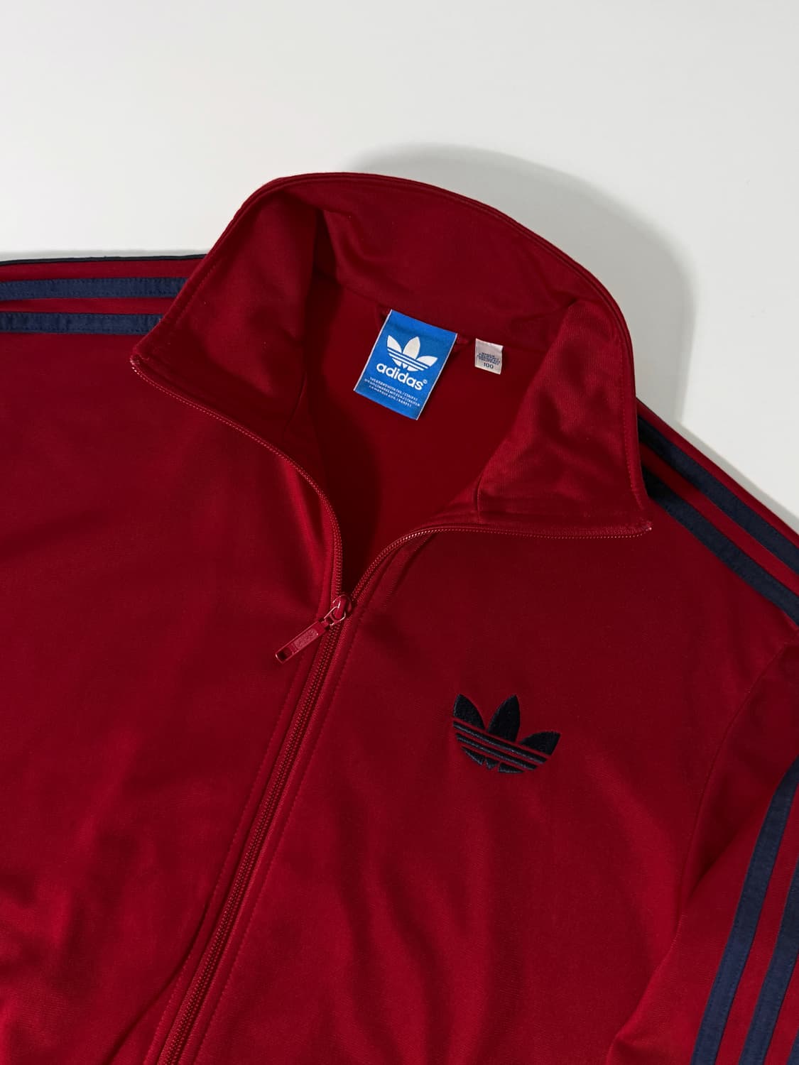 아디다스 루즈핏 다크 레드 구 파이어버드 트랙 져지 상품이미지2