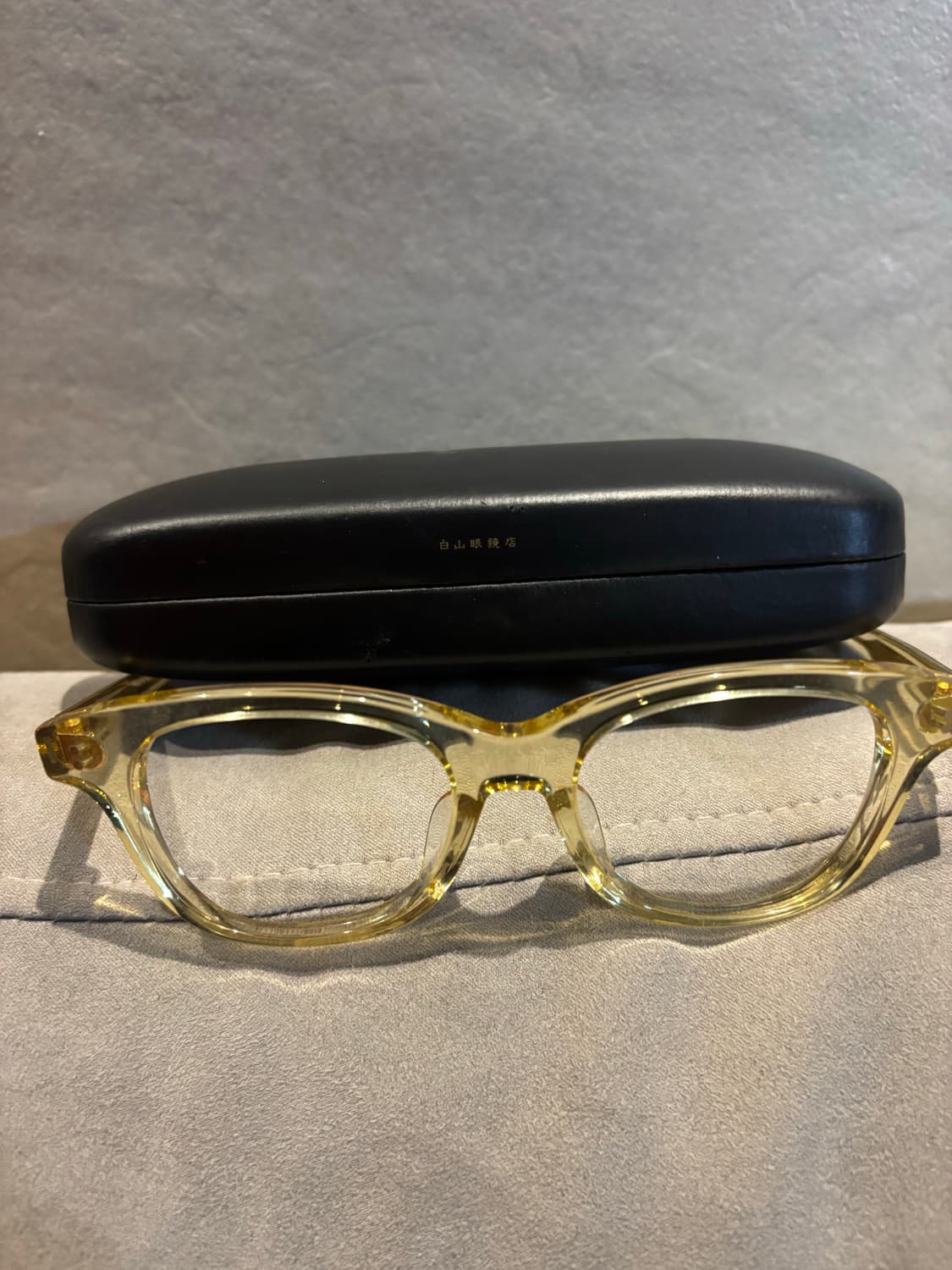 백산안경 투명테 상품이미지1