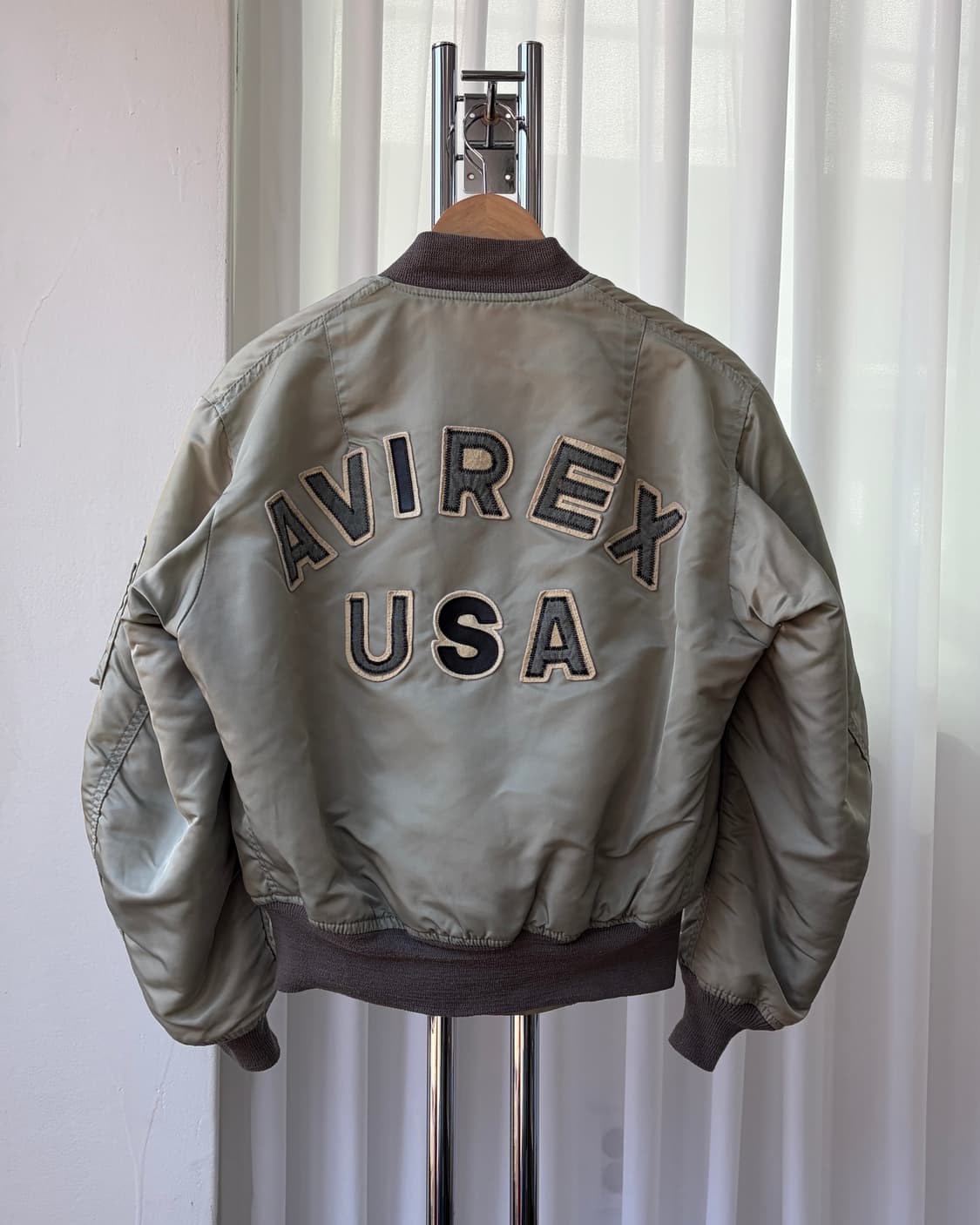 [M]아비렉스 AVIREX USA MA-1 플라이트 자켓 상품이미지4