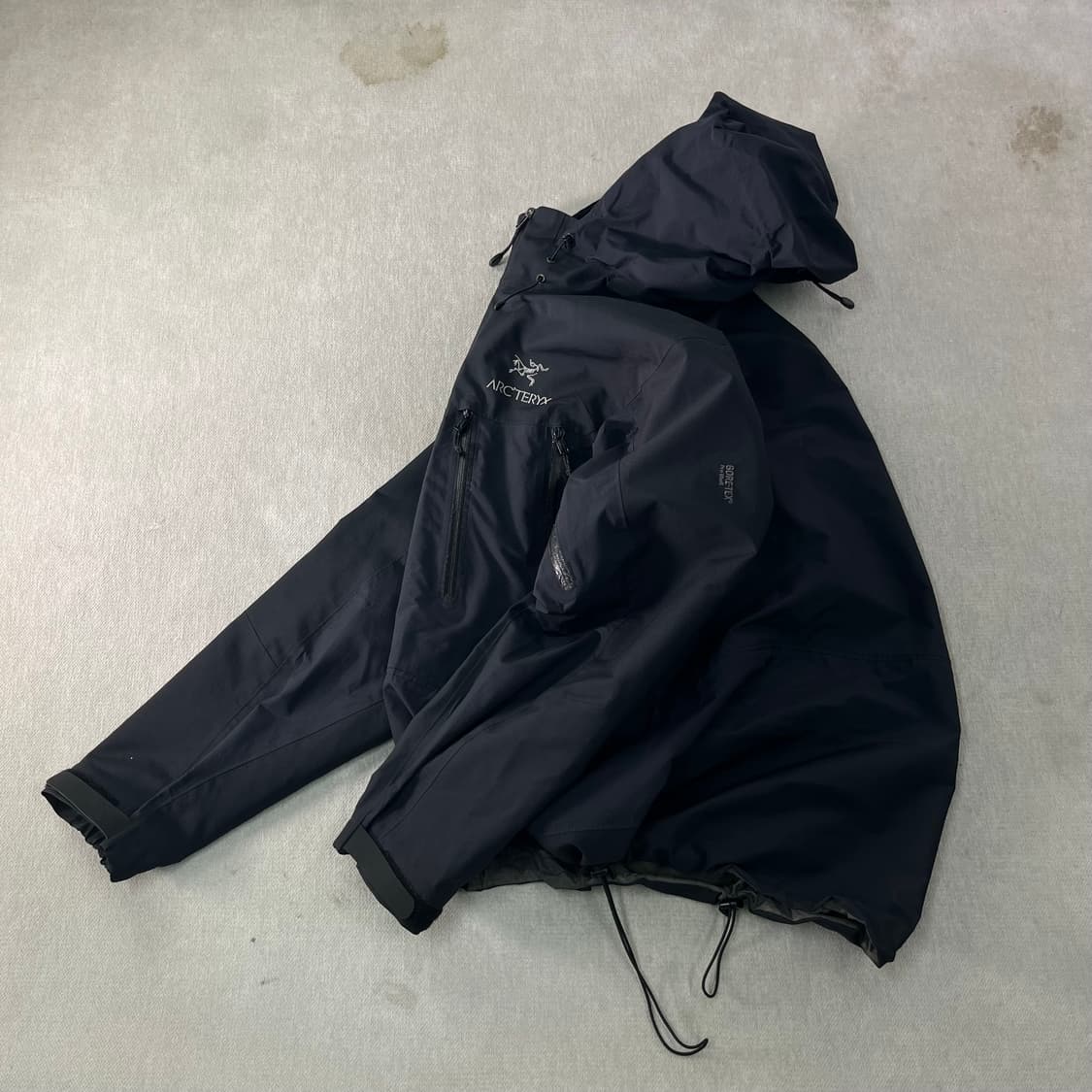 100 아크테릭스 세타 1세대 AR 블랙 바람막이 자켓 상품이미지1