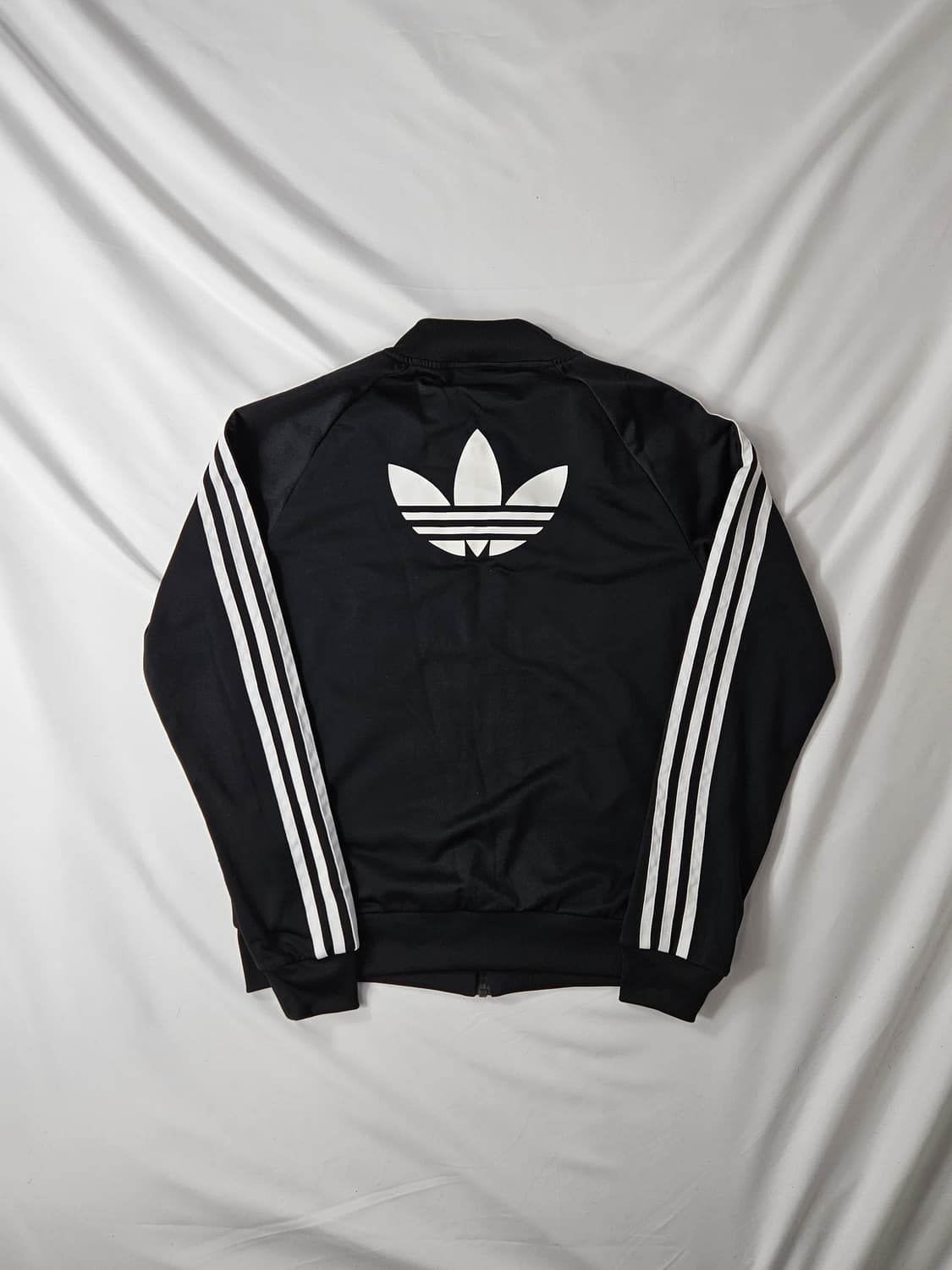 아디다스 여성 크롭 져지 빅로고 트랙탑 유로파 파이어버드 y2k 빈티지 상품이미지1