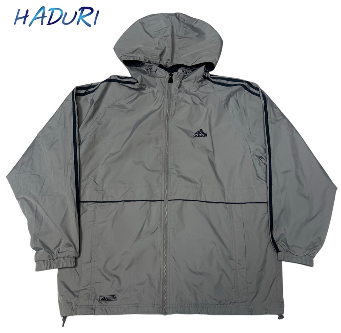 아디다스 00s 퍼포먼스로고 그레이후드바람막이 105 상품이미지1