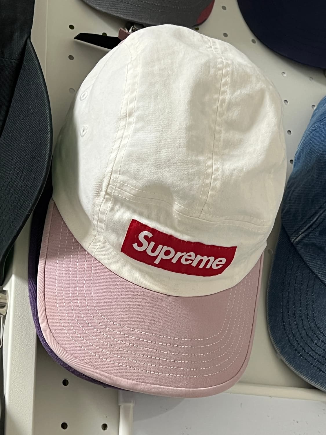 슈프림 투톤 트윌 캠프캡 22ss 상품이미지1