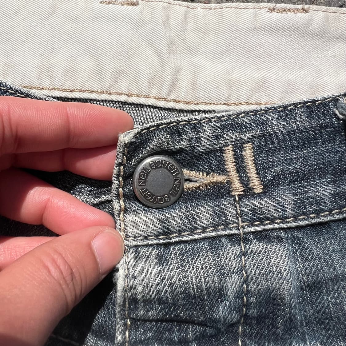 닐바렛 데미지 데님 팬츠 상품이미지5