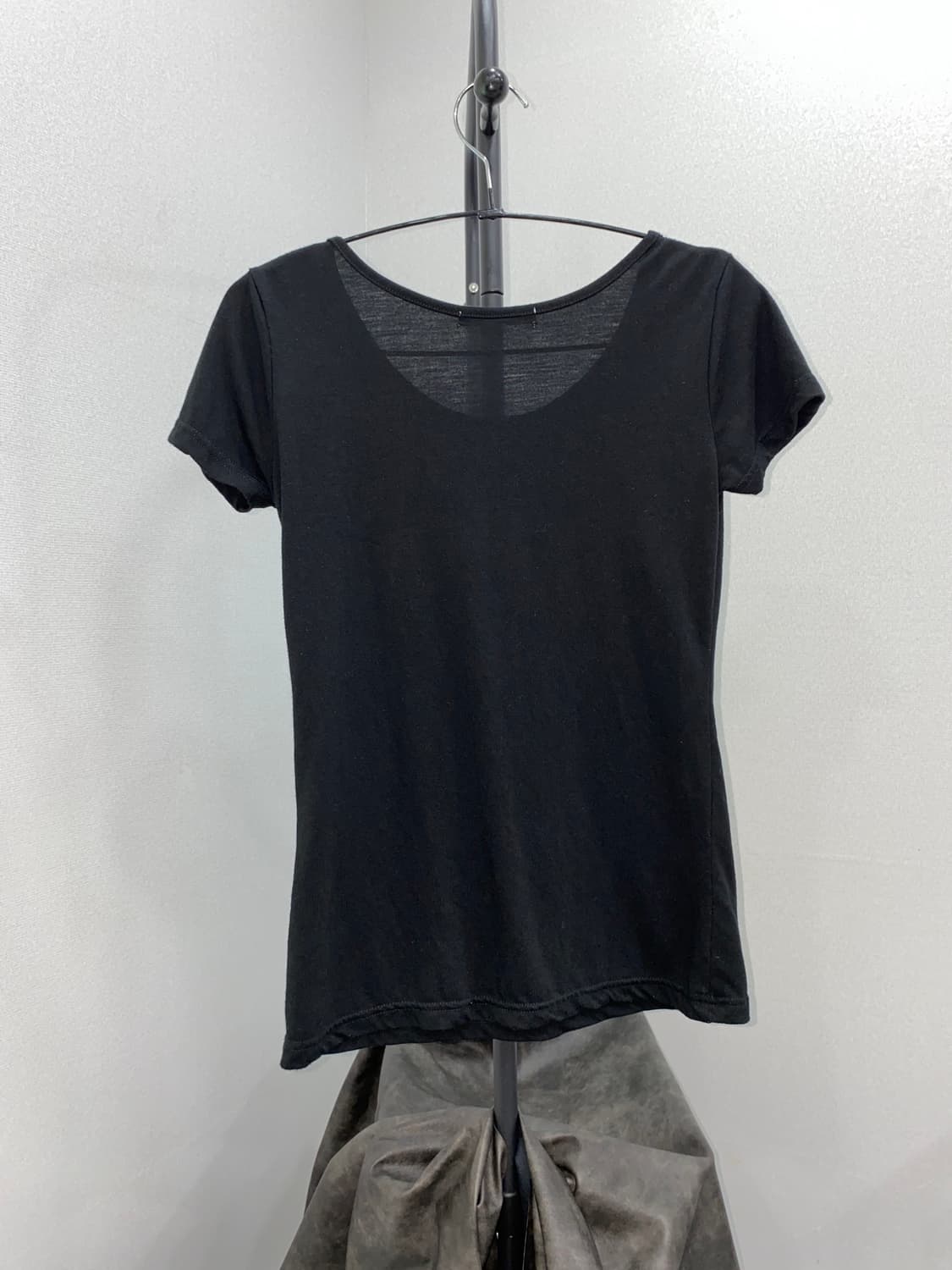 Grunge Photo Graphic Slim T-Shirt 상품이미지4