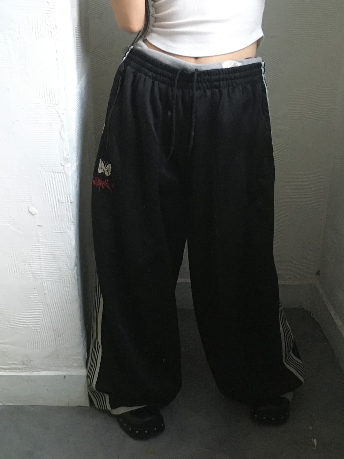 KOLOR 컬러 20AW 언발란스 숄 니트 상품이미지3