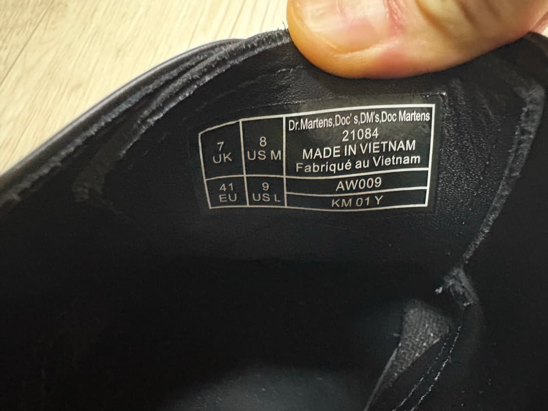 닥터마틴 1461 3홀 벡스 260 상품이미지7