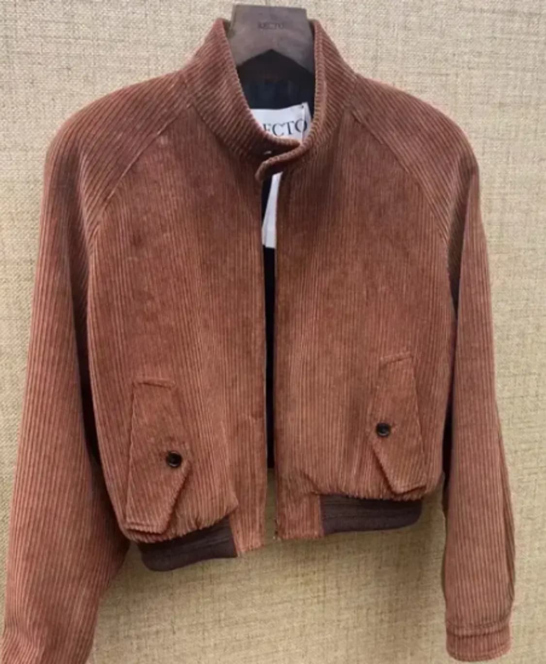 [새상품] 렉토 24FW 잭 코듀로이 해링턴 점퍼 자켓 다크 브라운 상품이미지1